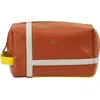 Bild von Naturleder Tasche Modell 627608136, 23x13,5x13,5 cm, Braun Gelb Weiß