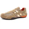 Bild von Geox Herren Uomo Snake L Sneakers, Beige Dk Orange, 39 EU