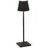Bild von Zafferano Tischleuchte POLDINA MICRO MATT BLACK schwarz matt Ø7x28cm