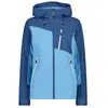 Bild von Damen wasserfeste Jacke mit Kapuze CMP Blau 3XL