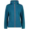 Bild von Damen wasserfeste Jacke mit Kapuze CMP Blau XS