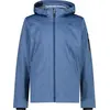 Bild von MAN Jacket Zip Hood dusty blue mel. (M894) 52
