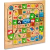Bild von Cayro   Parcheesi und Gans   ab 5 Jahren   Holzmodell   Brettspiel für Kinder un