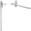 Bild von Sauvic 89420 Wäscheständer für die Wand, weiß, klappbarer 54 cm.
