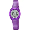 Bild von Calypso Damenuhr Digital - Kautschuk Lila - 10 ATM - Datum Kalender Chronograph Doppelzeit Licht Alarm 12/24h - K5677/2