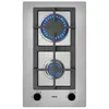 Bild von Teka EFX 30.1 2G AI AL IC, Edelstahl, Integriert, 30 cm, Gaskochfeld, Edelstahl, 2 Zone(n)