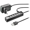 Bild von NGS IHUB7 TINY, USB 2.0, USB 1.1, USB 2.0, 480 Mbit/s, Schwarz, Kunststoff, CE