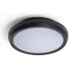 Bild von Deckenleuchte Rund für Außen Ø300mm IP65 Curio Schwarz Schwarz