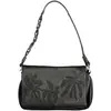 Bild von Stilvolle schwarze Damenhandtasche mit abnehmbarem Schultergurt