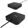 Bild von i-tec USB-C HDMI DP Docking Station with Power Delivery 100 W, Kabelgebunden, USB 3.2 Gen 1 (3.1 Gen 1) Type-C, 100 W, 3,5 mm, 10,100,1000 Mbit/s, Schwarz