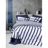 Bild von L'Essentiel Linge de Maison, Nifty - Dark Blue, Dunkelblau, Ranforce King-Size-Bettbezug-Set (FR), 100 % BAUMWOLLE RANFORCE, 240 x 220 cm
