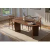 Bild von Skye Decor, Sablin - Walnut, Esstisch, Nussbaum, 100 % Melaminplatte, 180 x 89,5 x 75 cm