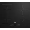 Bild von Beko HII64200SFMT, Schwarz, Integriert, 59 cm, Zonen-Induktionskochfeld, Glas, 4 Zone(n)