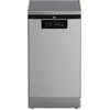 Bild von Beko BDFS26040XQ, Freistehend, Single (45 cm breit), Edelstahl, Tasten, Schublade, Beko SelFit