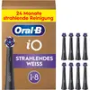 Bild von Oral-B iO Aufsteckbürsten Strahlendes Weiss, Schwarz, 8 Stück