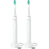 Bild von Philips 3000 series 3100 series HX3675/13 2x Elektrische Schallzahnbürsten - Weiß, Erwachsener, Schallzahnbürste, Tägliche Pflege, 31000 Bewegungen pro Minute, Weiß, Weiß