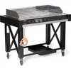 Bild von HENDI Gasgrill Atlanta, Schwarz, 13kW, 1285x770x(H)917mm
