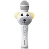Bild von Lenco BMC-060WH Karaoke-Mikrofon Bluetooth SD-Slot LED-Beleuchtung Akku AUX Weiß