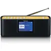 Bild von Lenco PDR-045BK DAB+/FM Radio tragbar Bluetooth 5.0 2,4 Zoll Farbdisplay Schwarz