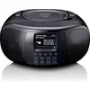 Bild von Lenco SCD-6000BK Tragbares Internetradio DAB+/FM 2,4 Zoll Farbdisplay Schwarz