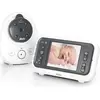 Bild von Alecto DVM-77 Video-Babyphone 2,8 Zoll Farbdisplay bis 4 Kameras Weiß Anthrazit