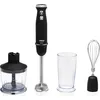 Bild von Princess 01.221220.01.001 Stabmixerset, Pürierstab, 0,5 l, 800 W, Schwarz, Edelstahl