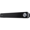 Bild von Trust Arys Soundbar, PC Lautsprecher, USB Betrieb, 12 W Spitzenleistung, 3,5 mm AUX Anschluss, Computer Boxen für PC, Monitor, Laptop, TV, Musik - Schwarz