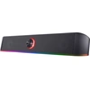 Bild von Trust Gaming Stereo Soundbar mit RGB Beleuchtung GXT 619 Thorne - Computer Boxen, 2.0 Lautsprecher mit RGB LED-Beleuchtung, Stromversorgung über USB, 12W, PC/Laptop, Schwarz
