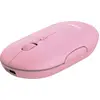 Bild von Trust Puck Wiederaufladbare Kabellose Maus, Bluetooth und 2.4 GHz Verbindung via USB-Mikroempfänger, DPI Einstellbar 800/1200/1600, Ergonomisch, Funkmaus für PC/Mac/Computer/Laptop/MacBook - Rosa