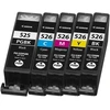 Bild von Canon CLI-526 BK/C/M/Y Tinte + Fotopapier Value Pack, Standardertrag, Schwarz, Cyan, Gelb, Magenta, 4 Stück(e), Multipack