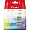 Bild von Canon CLI-36 CL Twin Pack, Schwarz, Cyan, Magenta, Gelb, 2 Stück(e), Doppelpack