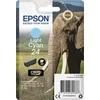 Bild von Epson Elephant 24 Elefant Claria Photo HD Single Light Cyan Tinte, Standardertrag, Cyan, Tinte auf Pigmentbasis, 5,1 ml, 1 Stück(e), Einzelpackung