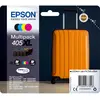 Bild von Epson 405XL Koffer DURABrite Ultra Multipack 4 Farben Tinte, High (L) Yield, Schwarz, Cyan, Magenta, Gelb, Tinte auf Pigmentbasis, Tinte auf Pigmentbasis, 18,9 ml, 14,7 ml