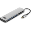 Bild von ACT AC7050 3-Port USB-C 3.2 Gen1 (USB 3.0) Hub mit Kartenleser und PD-Pass-Through-Anschluss
