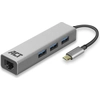 Bild von ACT AC7055 3-Port USB-C 3.2 (USB 3.0) Hub mit Gigabit Ethernet Port