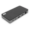 Bild von ACT AC7093, Kabelgebunden, USB 3.2 Gen 1 (3.1 Gen 1) Type-C, 100 W, 10,100,1000 Mbit/s, Schwarz, Grau, 5 Gbit/s