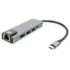 Bild von ACT USB-C 4K Dockingstation für 1 HDMI Monitor, Ethernet, USB-A, PD Pass-Through, Kabelgebunden, USB 3.2 Gen 1 (3.1 Gen 1) Type-C, 100 W, 10,100,1000 Mbit/s, Grau, 5 Gbit/s
