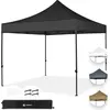Bild von VONROC Pavillon 3x3m wasserdicht stabil - Partyzelt EasyUp System [3Min Aufbau] Popup Faltpavillon modular erweiterbar als Festival Zelt, Gartenpavillon