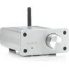 Bild von Mini Verstärker Bluetooth - Marmitek BoomBoom 460 - aptX - 2x 20W RMS - AUX Eingang - passive Lautsprecherverbindung - Lautstärkeregelung - Metallgehäuse - schließe Ihre alte Lautsprecher an - Silber