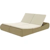 Bild von vidaXL Outdoor-Sonneninsel Poly Rattan Beige