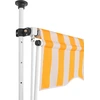 Bild von vidaXL Einziehbare Markise Handbetrieben 250 cm Orange/Weiß Gestreift