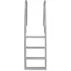 Bild von vidaXL Steg-/Poolleiter 4-stufig Aluminium 167 cm