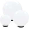 Bild von vidaXL LED-Gartenleuchten-Set 3-tlg. Kugelförmig 20/30/40 cm PMMA