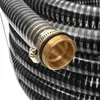 Bild von vidaXL Saugschlauch mit Messing-Anschlüssen 10 m 25 mm Schwarz