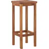 Bild von vidaXL Barhocker 2 Stk. Massivholz Akazie