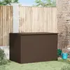 Bild von vidaXL Garden-Auflagenbox Braun 150x100x100 cm Poly Rattan