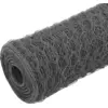 Bild von vidaXL Drahtzaun Stahl mit PVC-Beschichtung 25x0,75 m Grau