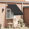 Bild von vidaXL Einziehbare Markise Handbetrieben 150 cm Anthrazit