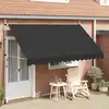 Bild von vidaXL Einziehbare Markise Handbetrieben 350 cm Anthrazit