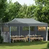 Bild von vidaXL Pop-Up Partyzelt mit Seitenwänden Faltbar 3 x 6 m Anthrazit
